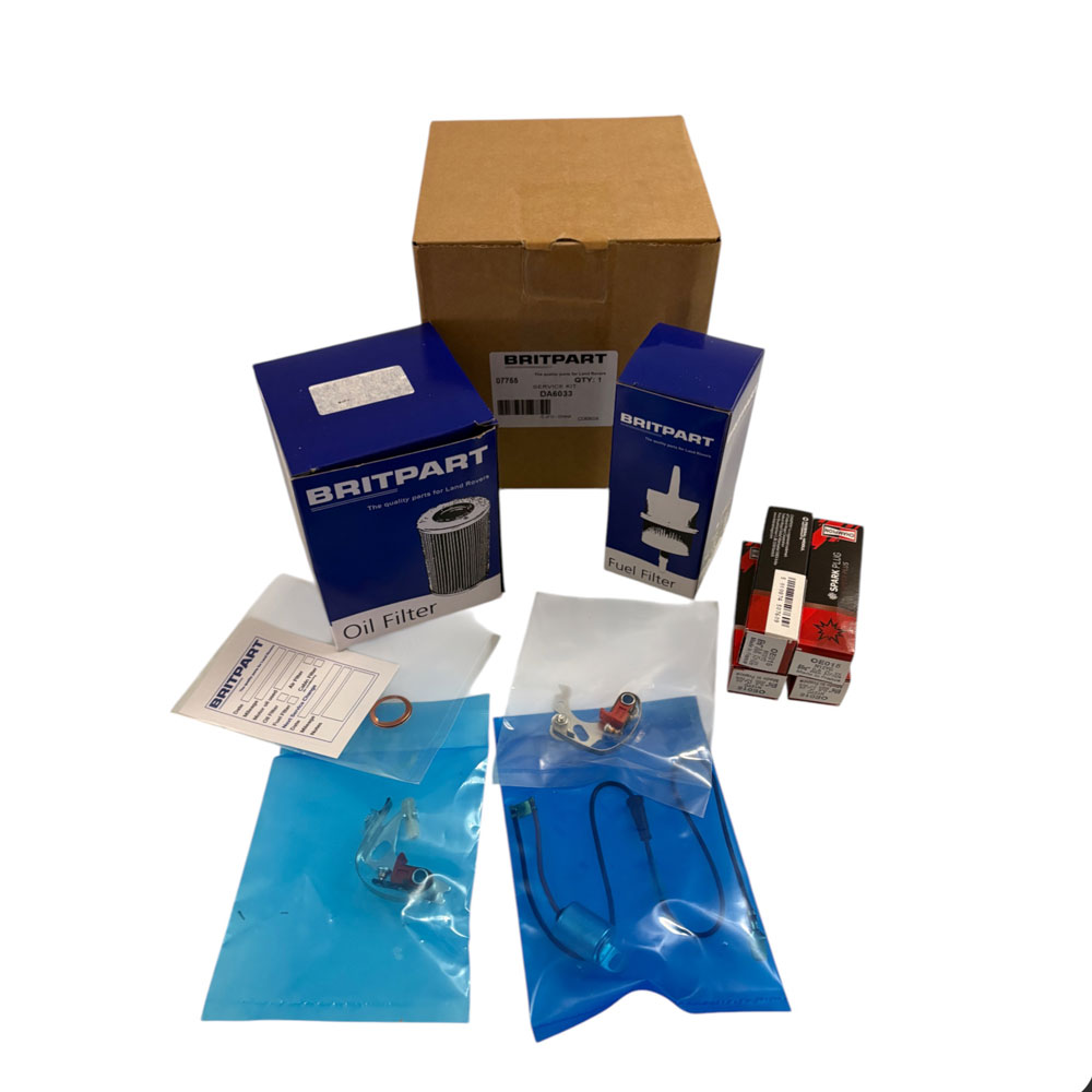 2.25l Petrol Service Kit - Lucas Distributor (Sliding Points) DA6033